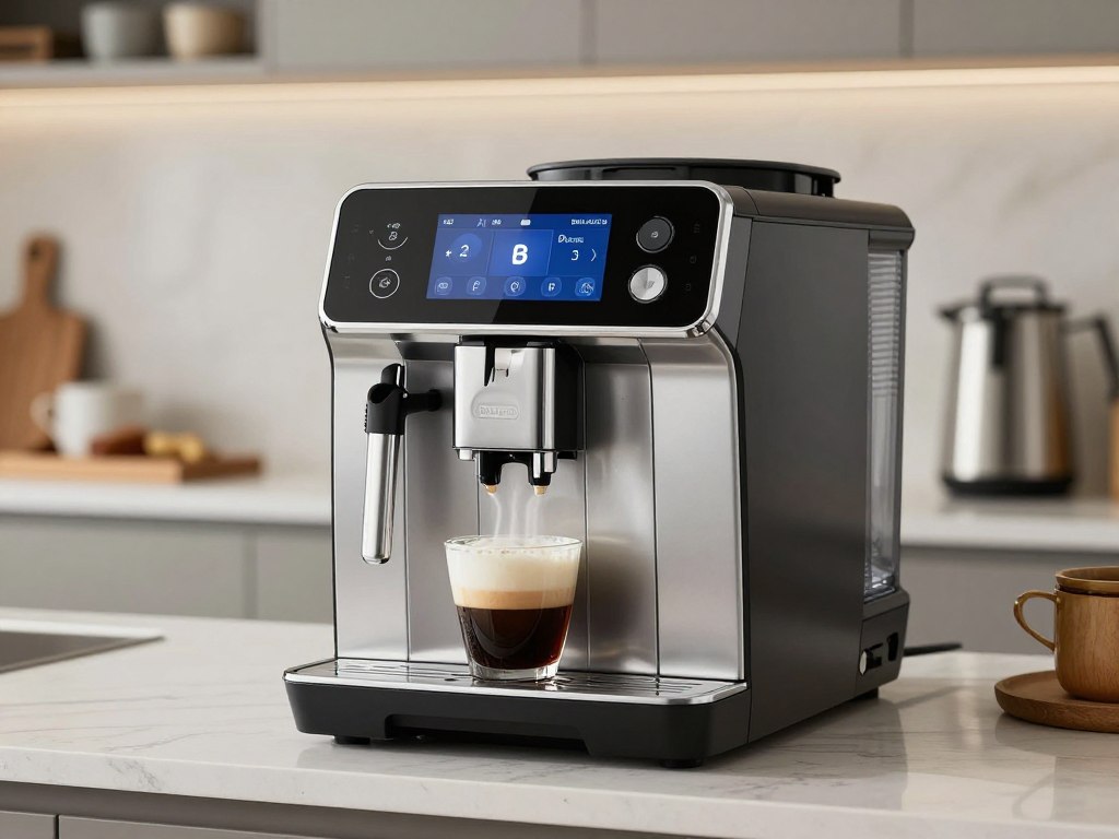 Expresor cafea DeLonghi cu AI personalizare retete