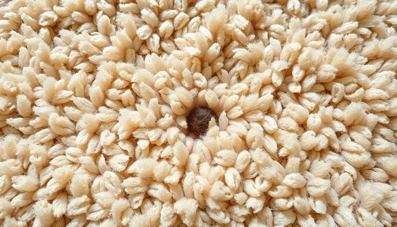 covor gros cu păr de pisică prins în fibre covor gros cu păr de pisică prins în fibre
