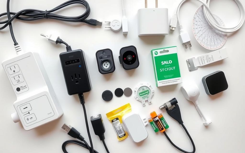 Accesorii smart home: cabluri, adaptoare, organizatoare, suporturi