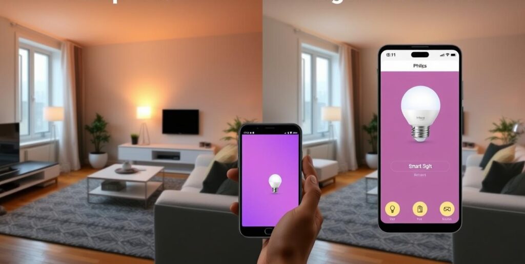 Comparație între becuri inteligente Philips Hue și alternative mai ieftine pentru apartament