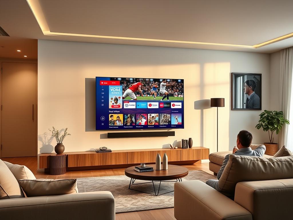 Hisense 55A6K televizor 55 inch pe perete mare Hisense 55A6K televizor 55 inch pe perete mare