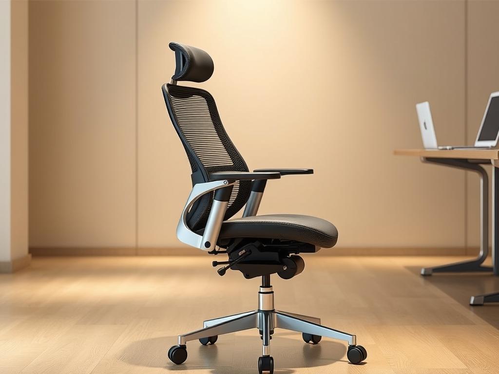 Scaun ergonomic premium pentru birou cu reglaje avansate Scaun ergonomic premium pentru birou cu reglaje avansate