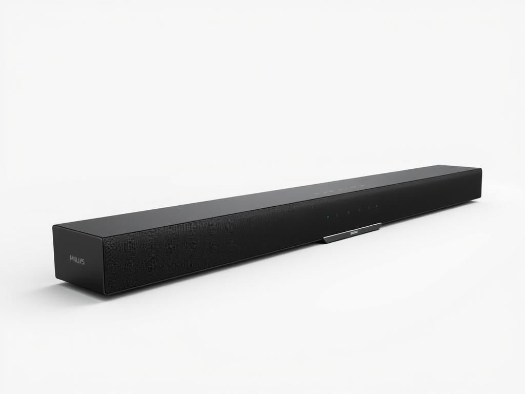 Soundbar Philips TAB5105/10 2.1 canale cu subwoofer wireless best value sub 1000 lei Soundbar Philips TAB5105/10 2.1 canale cu subwoofer wireless best value sub 1000 lei