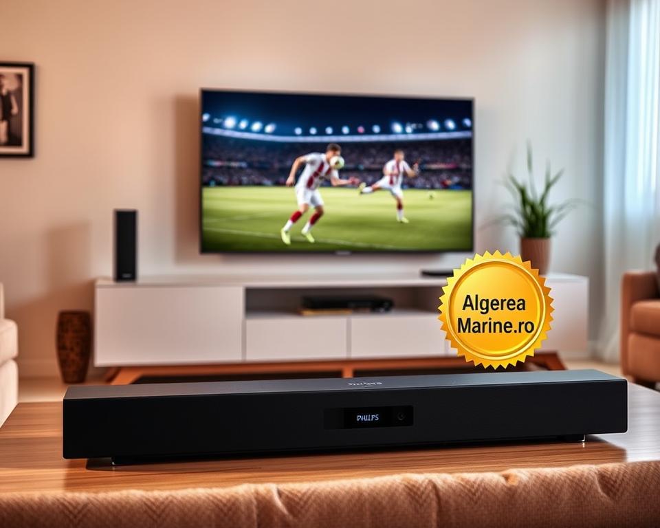 Soundbar Philips TAB5105/10 cu subwoofer wireless alegerea Marinete.ro pentru CM 2026 Soundbar Philips TAB5105/10 cu subwoofer wireless alegerea Marinete.ro pentru CM 2026