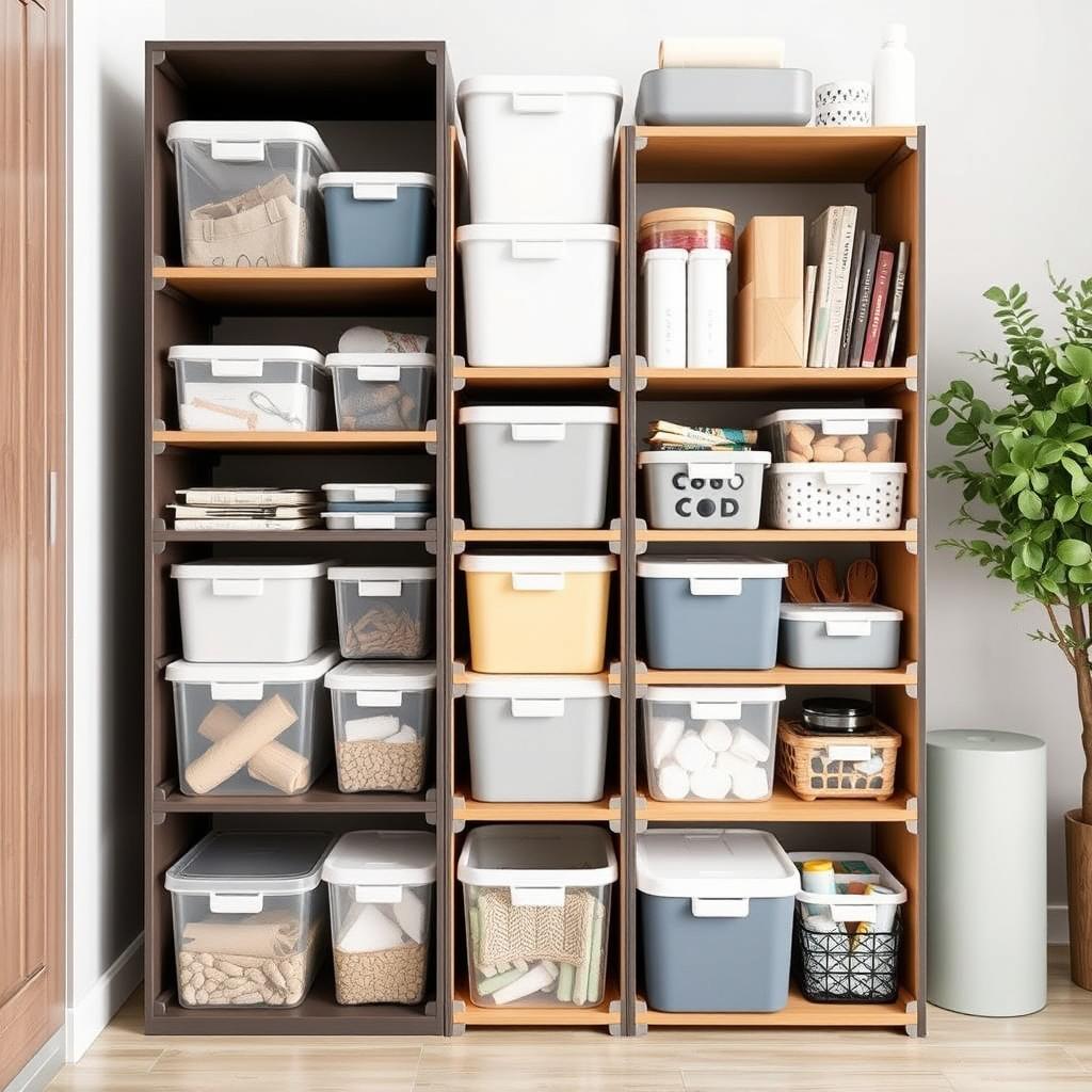 accesorii de organizare pentru casă și apartament