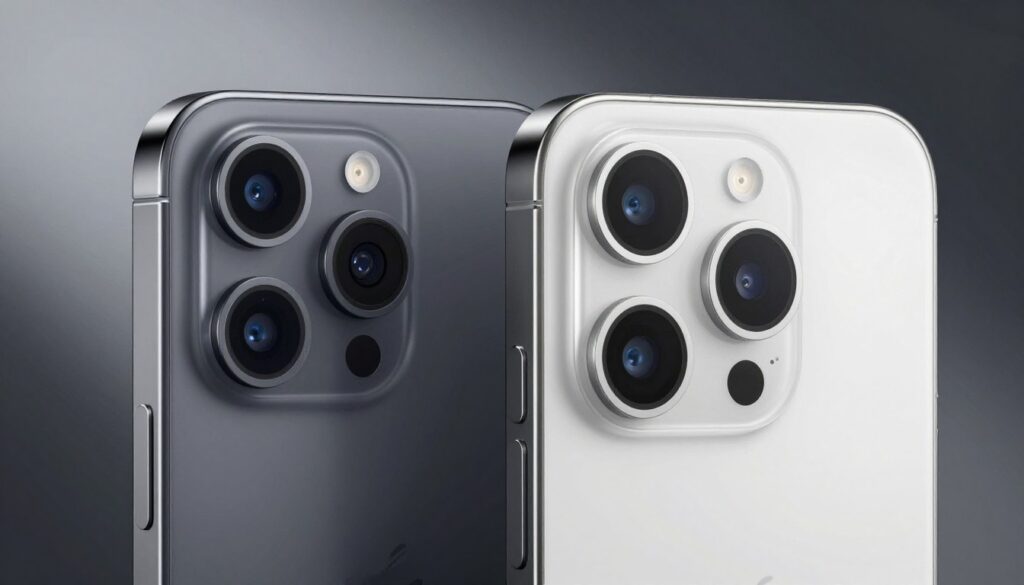 camera comparison showing iPhone 17 dual 48MP system vs Samsung Galaxy S26 triple camera setup camera comparison showing iPhone 17 dual 48MP system vs Samsung Galaxy S26 triple camera setup