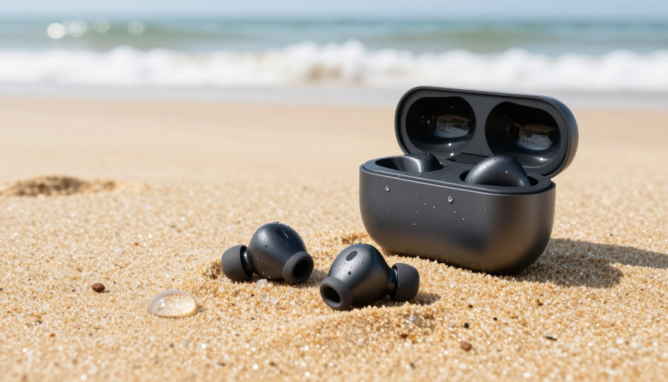casti wireless plaja 2026 rezistente la apa nisip soare Marea Neagra