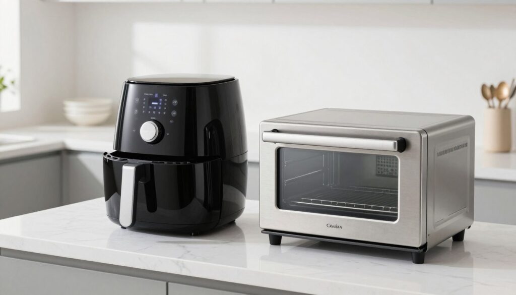 Air fryer vs cuptor electric