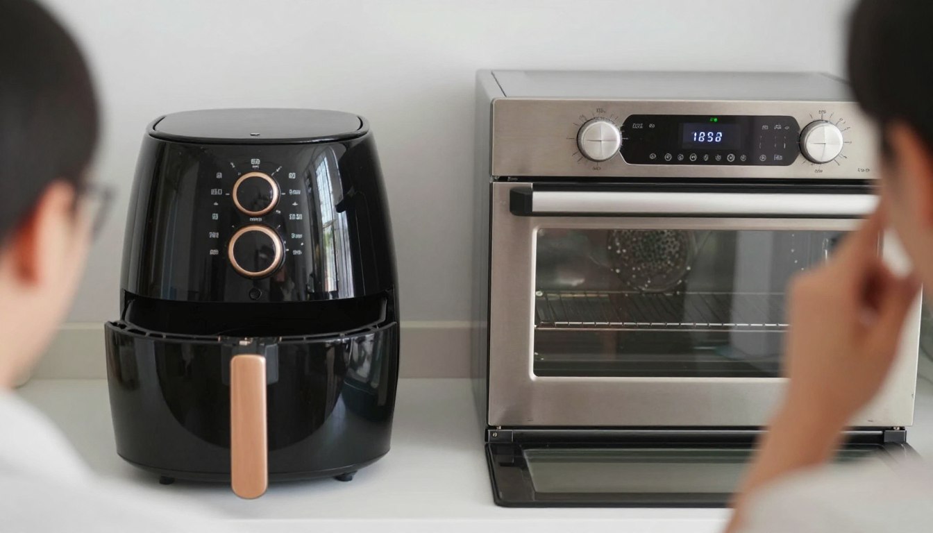 Decizie între air fryer și cuptor electric