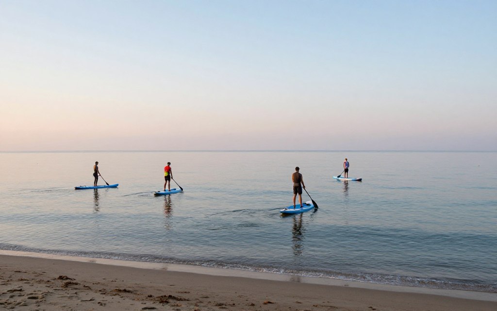 Eforie Nord paddleboard incepatori conditii calme golf protejat Eforie Nord paddleboard incepatori conditii calme golf protejat