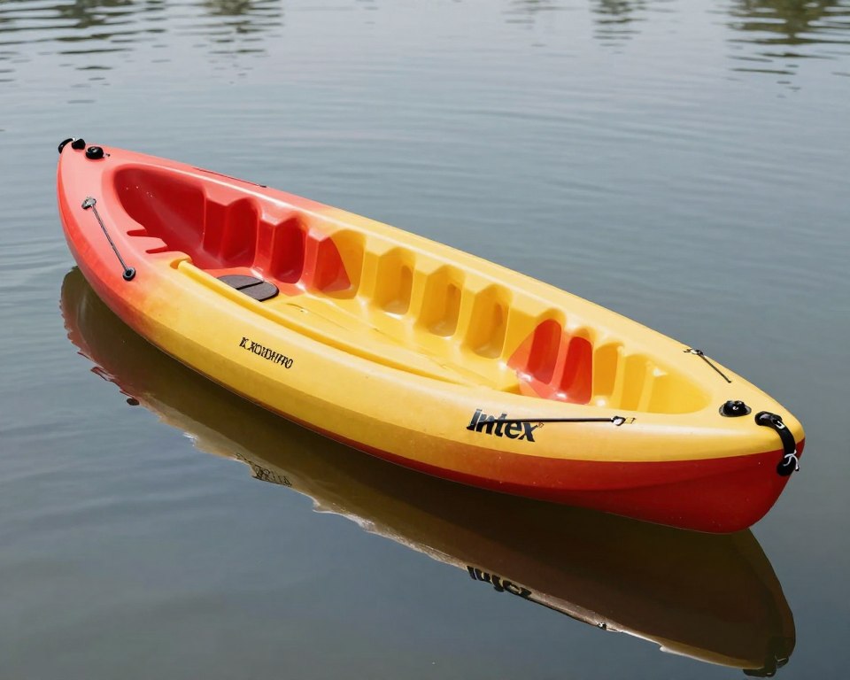 Intex Excursion Pro kayak gonflabil buget Intex Excursion Pro kayak gonflabil buget