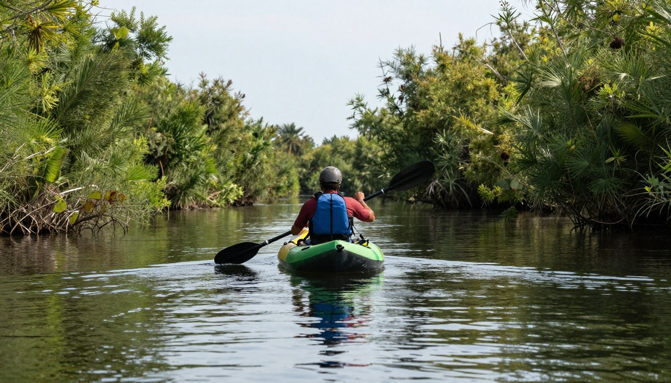 Kayak gonflabil Delta Dunării canale Kayak gonflabil Delta Dunării canale