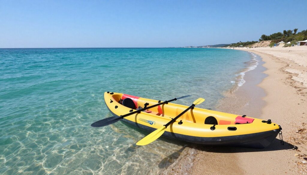 Kayak gonflabil Romania 2026 pe Marea Neagră