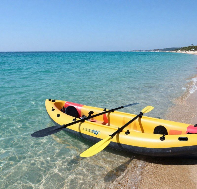 Kayak gonflabil Romania 2026 pe Marea Neagră