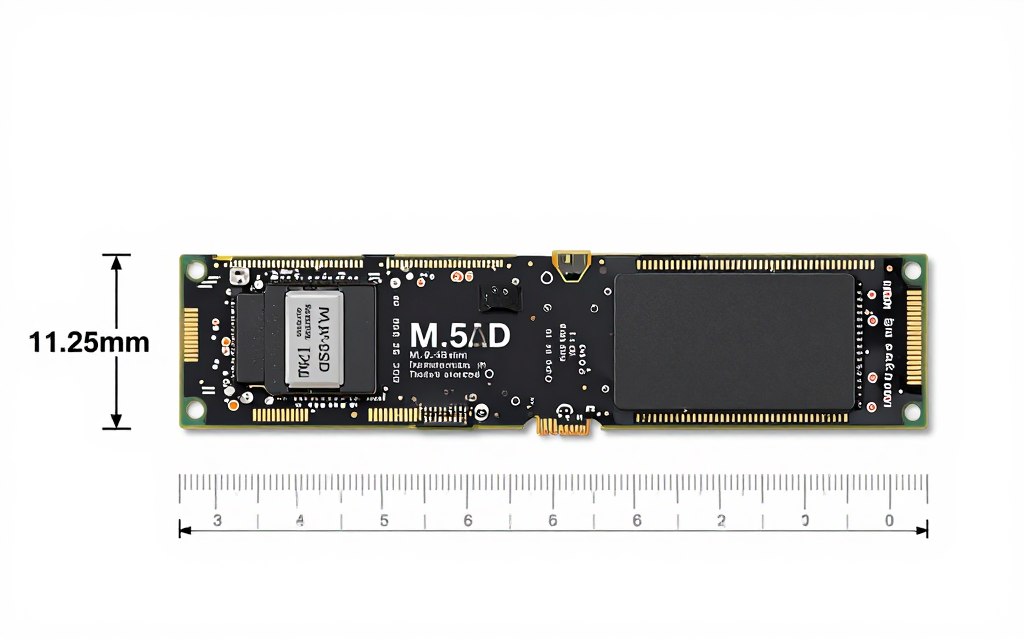 Măsurare dimensiuni heatsink M.2 PS5 înălțime maximă 11.25mm verificare compatibilitate