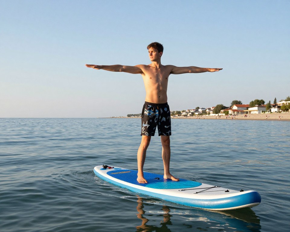 Paddleboard 30 inch latime pentru incepatori Marea Neagra Paddleboard 30 inch latime pentru incepatori Marea Neagra