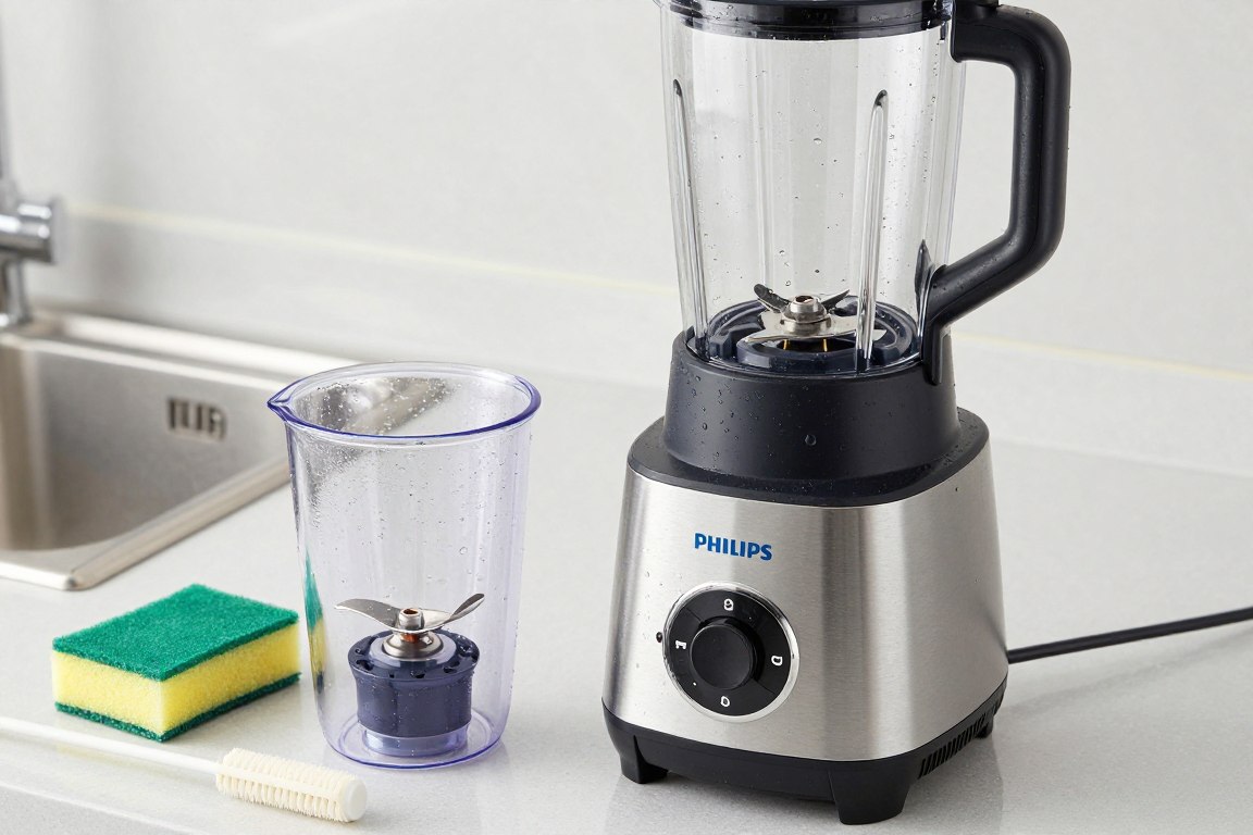 Philips HR3121 blender capacitate 2 litri borcan Tritan curățare ușoară Philips HR3121 blender capacitate 2 litri borcan Tritan curățare ușoară