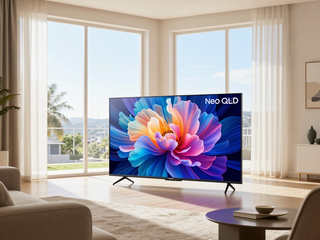 Samsung Neo QLED QN90D best bright room TV Romania Samsung Neo QLED QN90D best bright room TV Romania