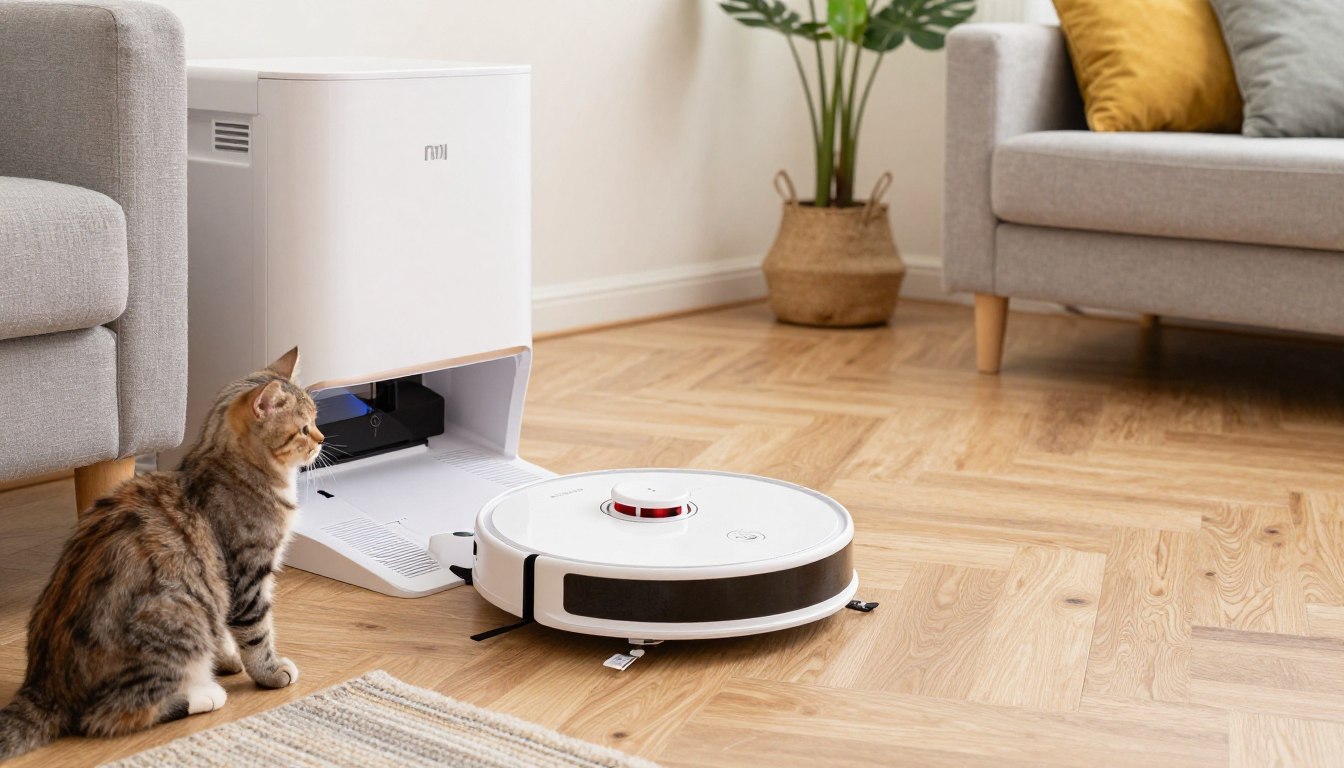 Xiaomi Robot Vacuum S20 Plus test apartament mic București pisici Xiaomi Robot Vacuum S20 Plus test apartament mic București pisici