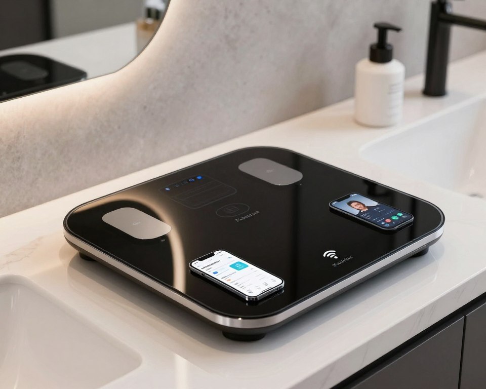 cântar premium smart cu Wi-Fi și metrici avansate aplicație cântar premium smart cu Wi-Fi și metrici avansate aplicație