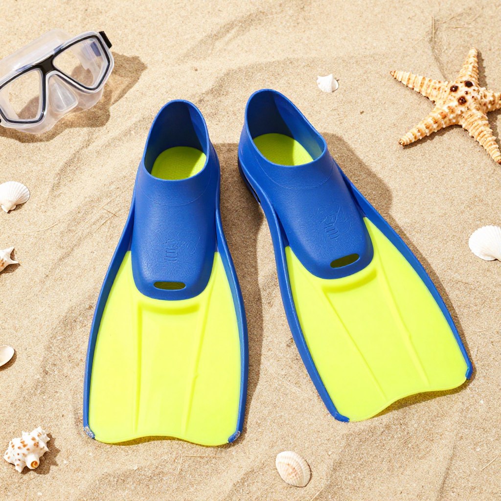 labe snorkeling cu picior inchis pentru copii colorate labe snorkeling cu picior inchis pentru copii colorate